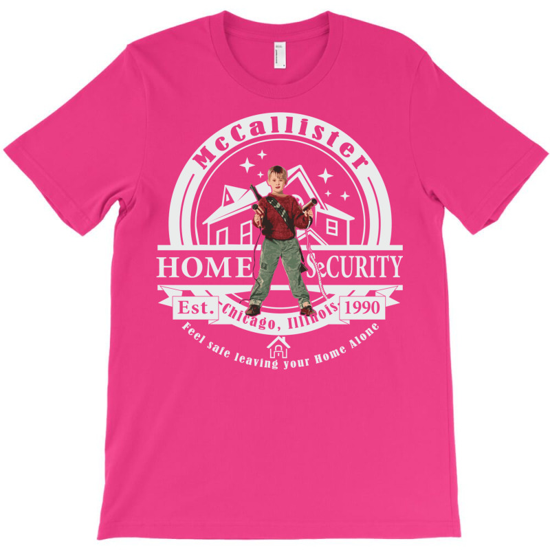 Kevin Mccallister Home Security T-shirt | Artistshot