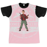 Kevin Mccallister Home Security Graphic T-shirt | Artistshot