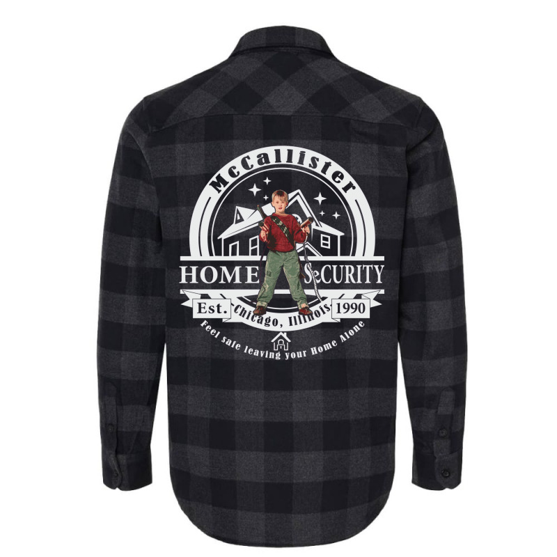 Kevin Mccallister Home Security Flannel Shirt | Artistshot