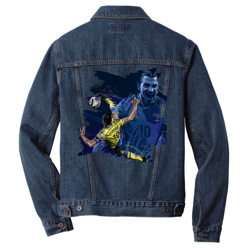 Zlatan Ibrahimovic Men Denim Jacket | Artistshot