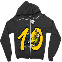 Zlatan Ibrahimovic 1 Zipper Hoodie | Artistshot