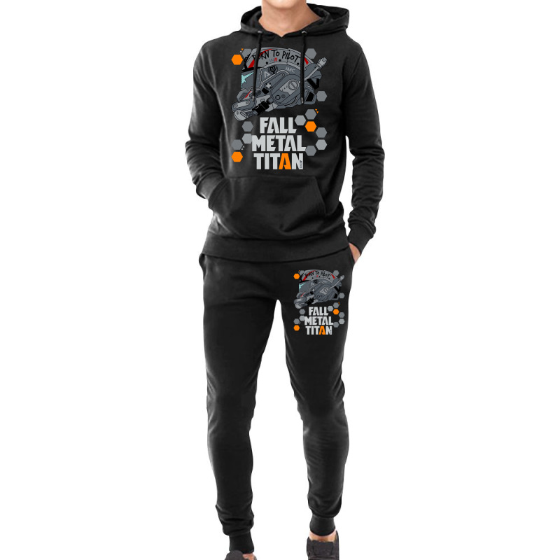 Fall Metal Titan Hoodie & Jogger Set | Artistshot