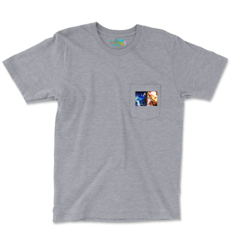 Kirito And Asuna Sao Pocket T-shirt | Artistshot