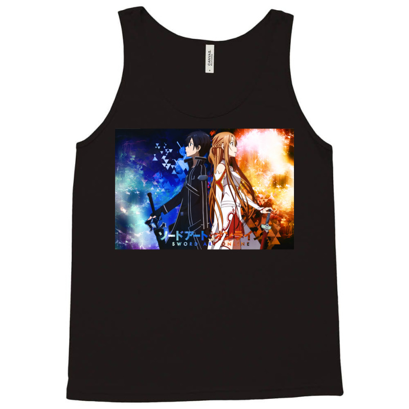 Kirito And Asuna Sao Tank Top | Artistshot