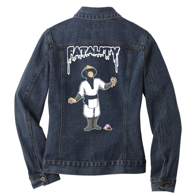 Fatality Ladies Denim Jacket by nounirovy8 | Artistshot