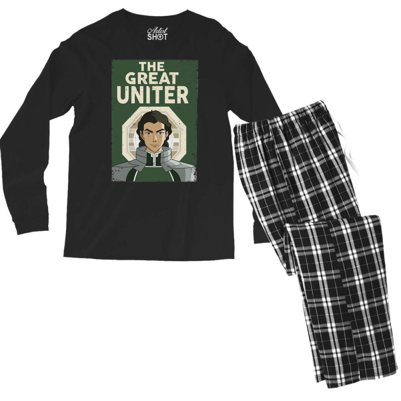 Kuvira The Great Uniter Men's Long Sleeve Pajama Set | Artistshot