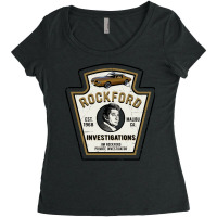 Rockford Investigations Emblem Women's Triblend Scoop T-shirt | Artistshot