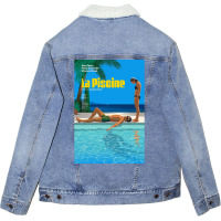 La Piscine Unisex Sherpa-lined Denim Jacket | Artistshot