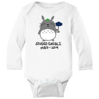 Studio Ghibli1 Long Sleeve Baby Bodysuit | Artistshot