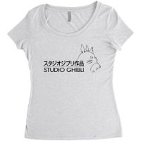 Studio Ghibli3 Women's Triblend Scoop T-shirt | Artistshot