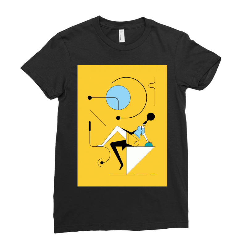 Women In Tech Space Ladies Fitted T-Shirt by Farhan17 | Artistshot