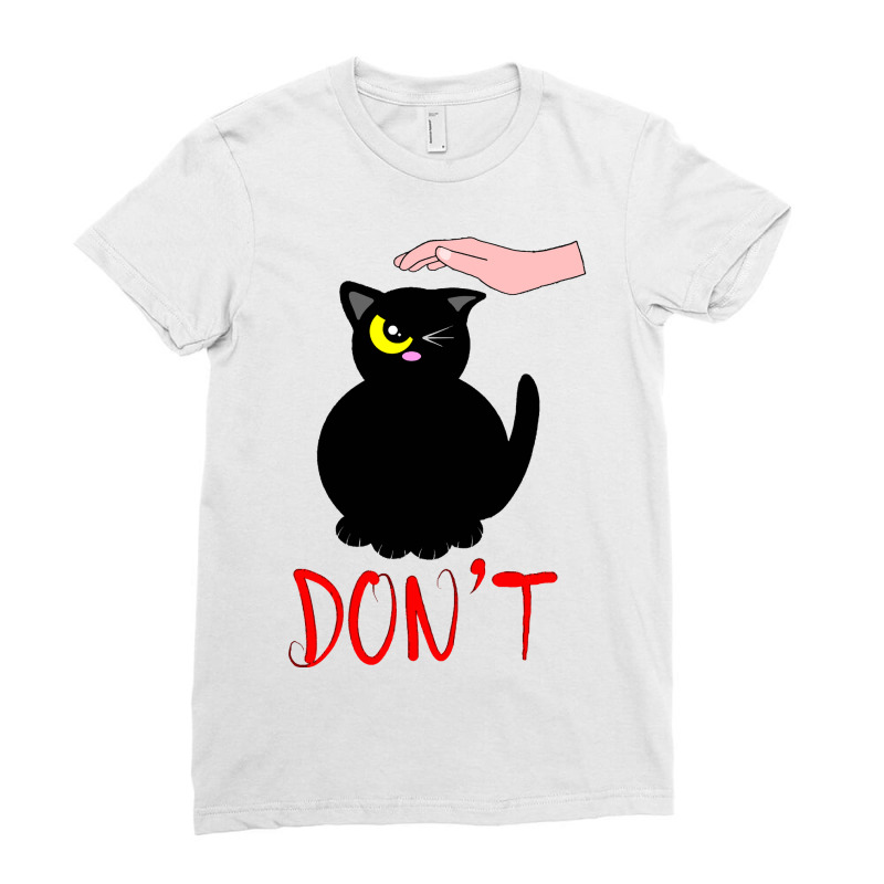 Angry Cat 88 Ladies Fitted T-Shirt by Timothy90 | Artistshot