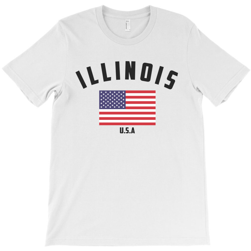 Illinois T-Shirt by Chris Ceconello | Artistshot