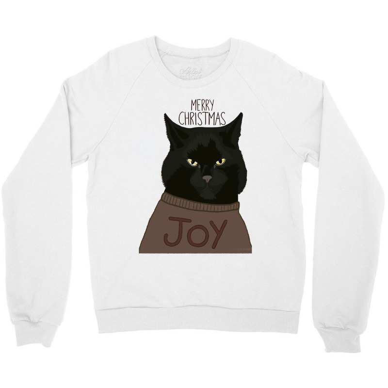 Black Cat Christmas Crewneck Sweatshirt by Timothy90 | Artistshot