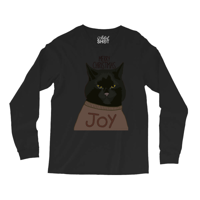 Black Cat Christmas Long Sleeve Shirts by Timothy90 | Artistshot