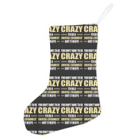 You Don't Have To Be Crazy To Be A Dental Ceramist Holiday Stocking | Artistshot