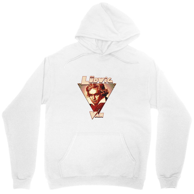 Ludwig Van Beethoven Unisex Hoodie by kumkunari | Artistshot