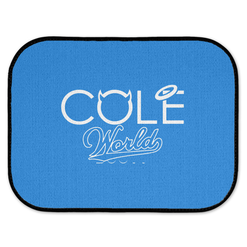 J Cole Cole World Rear Car Mat | Artistshot