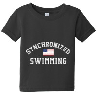 American Flag Synchronized Swimming Baby Tee | Artistshot