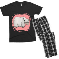 Yak,cute Yak Girl Yak Men's T-shirt Pajama Set | Artistshot