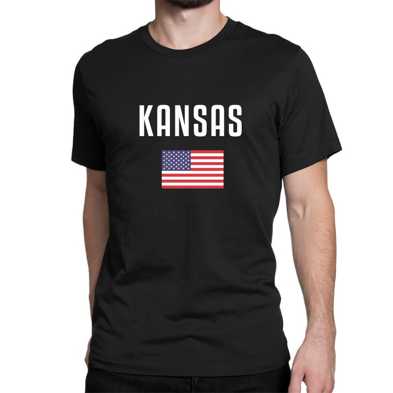 Kansas Classic T-shirt by Chris Ceconello | Artistshot