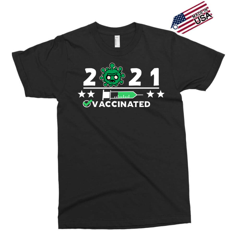 2021 Vaccinated Exclusive T-shirt by DonoArt | Artistshot