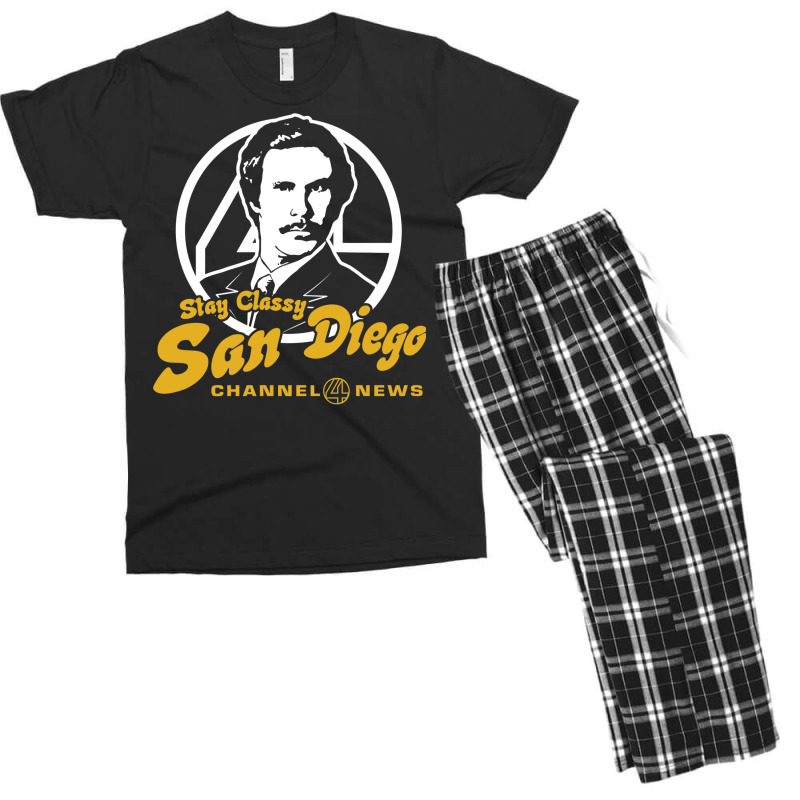 Stay Classy San Diego Men's T-shirt Pajama Set | Artistshot