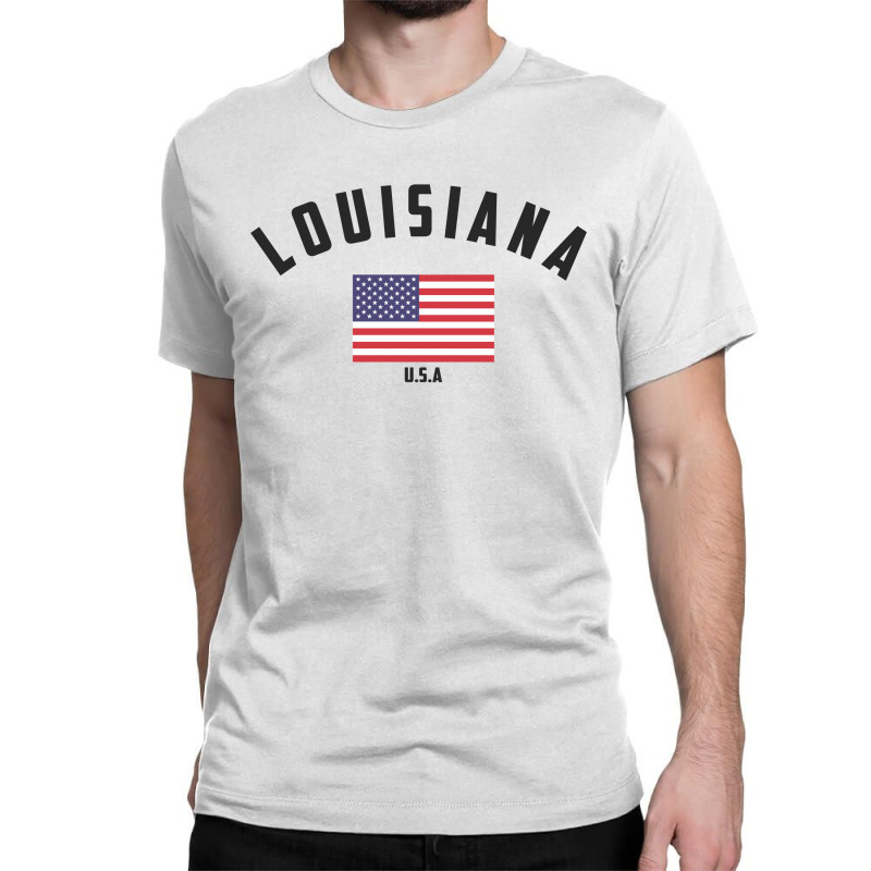 Louisiana Classic T-shirt by Chris Ceconello | Artistshot