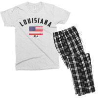 Louisiana Men's T-shirt Pajama Set | Artistshot