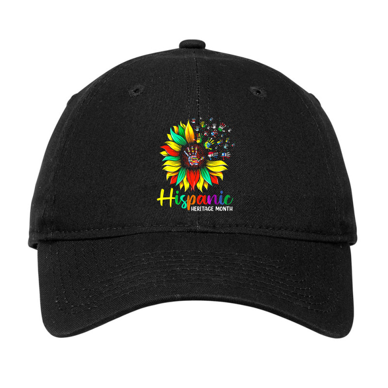 National Hispanic Heritage Month Sunflower Adjustable Cap by tiffany.co | Artistshot