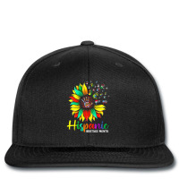 National Hispanic Heritage Month Sunflower Printed Hat | Artistshot