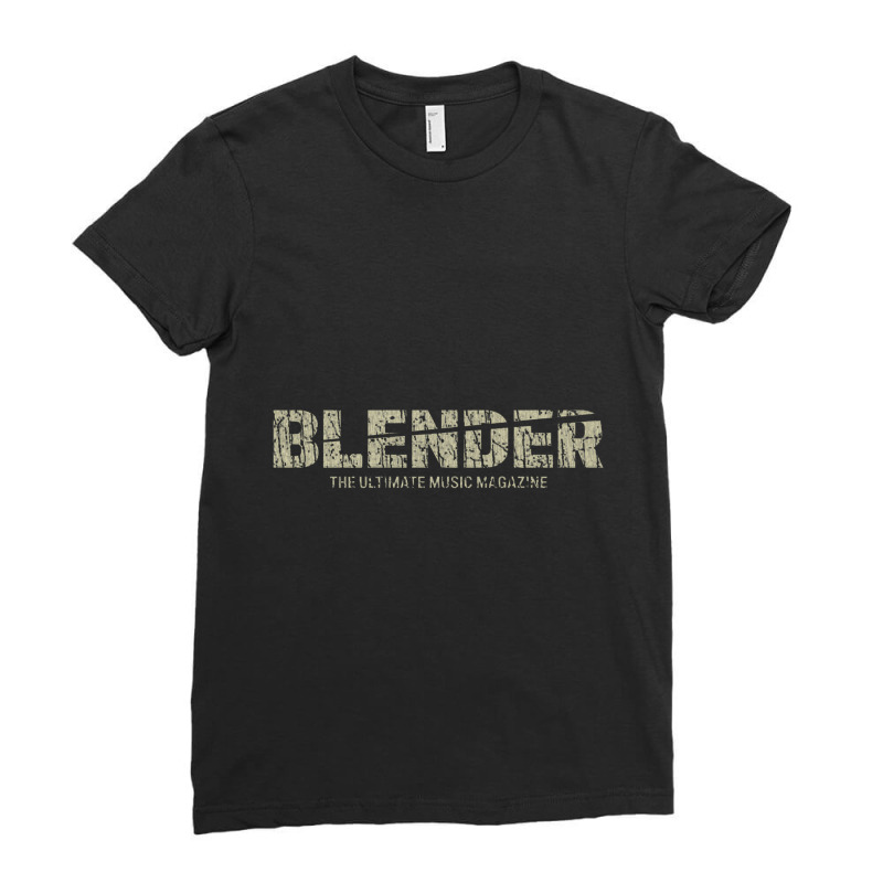 Blender Magazine 1994 Ladies Fitted T-Shirt by apelsusu | Artistshot