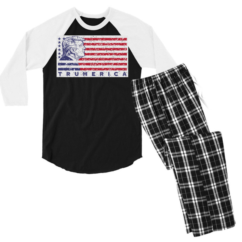 Trumerica Men's 3/4 Sleeve Pajama Set | Artistshot