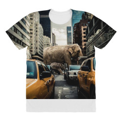 Huge Elephant All Over Women's T-shirt | Artistshot