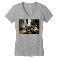 Huge Elephant Women's V-neck T-shirt | Artistshot