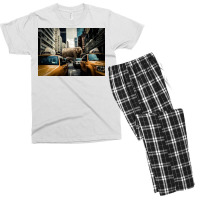 Huge Elephant Men's T-shirt Pajama Set | Artistshot