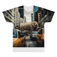 Huge Elephant All Over Men's T-shirt | Artistshot