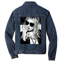 Taylor Momsen Bw Men Denim Jacket | Artistshot