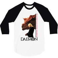 Daemon And Caraxes House Of The Dragon 3/4 Sleeve Shirt | Artistshot