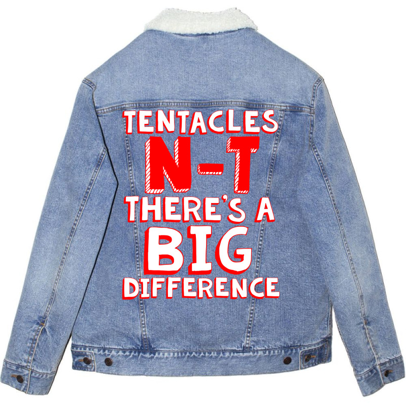 Tentacles N   T Unisex Sherpa-lined Denim Jacket | Artistshot