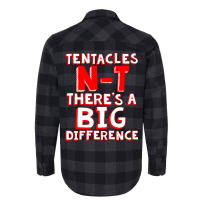 Tentacles N   T Flannel Shirt | Artistshot