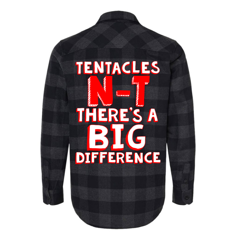 Tentacles N   T Flannel Shirt | Artistshot