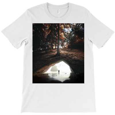 Underground Landscape T-shirt Designed By Omer Psd