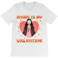 Anime Is My Valentine Vintage Cute Girls Japanese Manga Arts Premium T-shirt | Artistshot