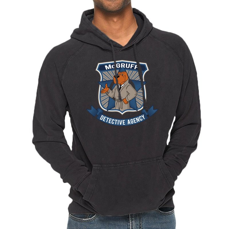 Mcgruff Detective Agency Vintage Hoodie by noussbdcx | Artistshot