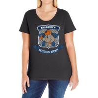 Mcgruff Detective Agency Ladies Curvy T-shirt | Artistshot