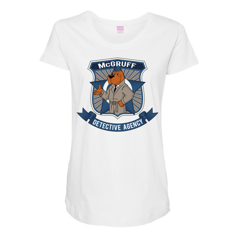 Mcgruff Detective Agency Maternity Scoop Neck T-shirt by noussbdcx | Artistshot