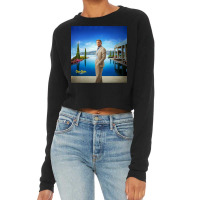 The Detective Glass Onion A Knives Out Mystery Photo Cropped Sweater | Artistshot