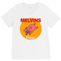 Melvins Houdini Piggy Colour V-neck Tee | Artistshot