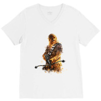 Cool Of Chewbacca V-neck Tee | Artistshot